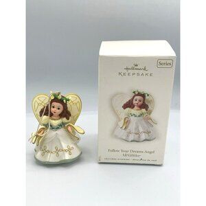 Hallmark Follow Your Dream Angel Madame Alexander Christmas Tree Ornament 3.25"